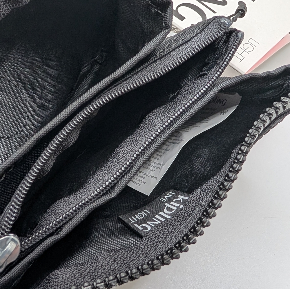 Kipling Creativity Pouch Small with Plush Monkey … - image 2